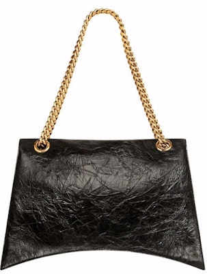 Balenciaga Womens Crush Large Chain Bag Black Lookbook Balenciaga Womens Crush Large Chain Bag Black