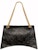Balenciaga Womens Crush Large Chain Bag Black