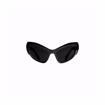 Balenciaga Womens Hamptons Cat Sunglasses Black (773470T00071000)