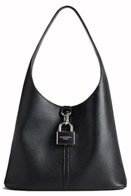 Balenciaga Wanita Locker Medium North-South Hobo Beg Hitam Buy Balenciaga Wanita Locker Medium North-South Hobo Beg Hitam