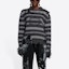 Lookbook Balenciaga Wool Farisle Patch Sweater 'Grey/Multicolor'