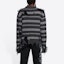 Shop Balenciaga Wool Farisle Patch Sweater 'Grey/Multicolor'