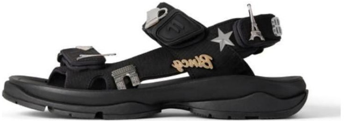 Sandal Pantai Tenunan Balenciaga 'Hitam' 706279W2CCP1000 Buy Sandal Pantai Tenunan Balenciaga 'Hitam' 706279W2CCP1000