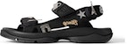 Sandal Pantai Tenunan Balenciaga 'Hitam' 706279W2CCP1000