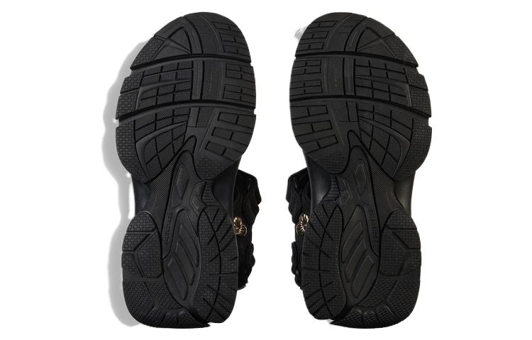 Shop Sandalia Tejida de Playa Balenciaga 'Negra' 706279W2CCP1000