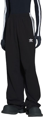 Balenciaga x Adidas 黑色條紋寬鬆直筒褲 小版型。 723824TNVN28482 Shop Balenciaga x Adidas 黑色條紋寬鬆直筒褲 小版型。 723824TNVN28482