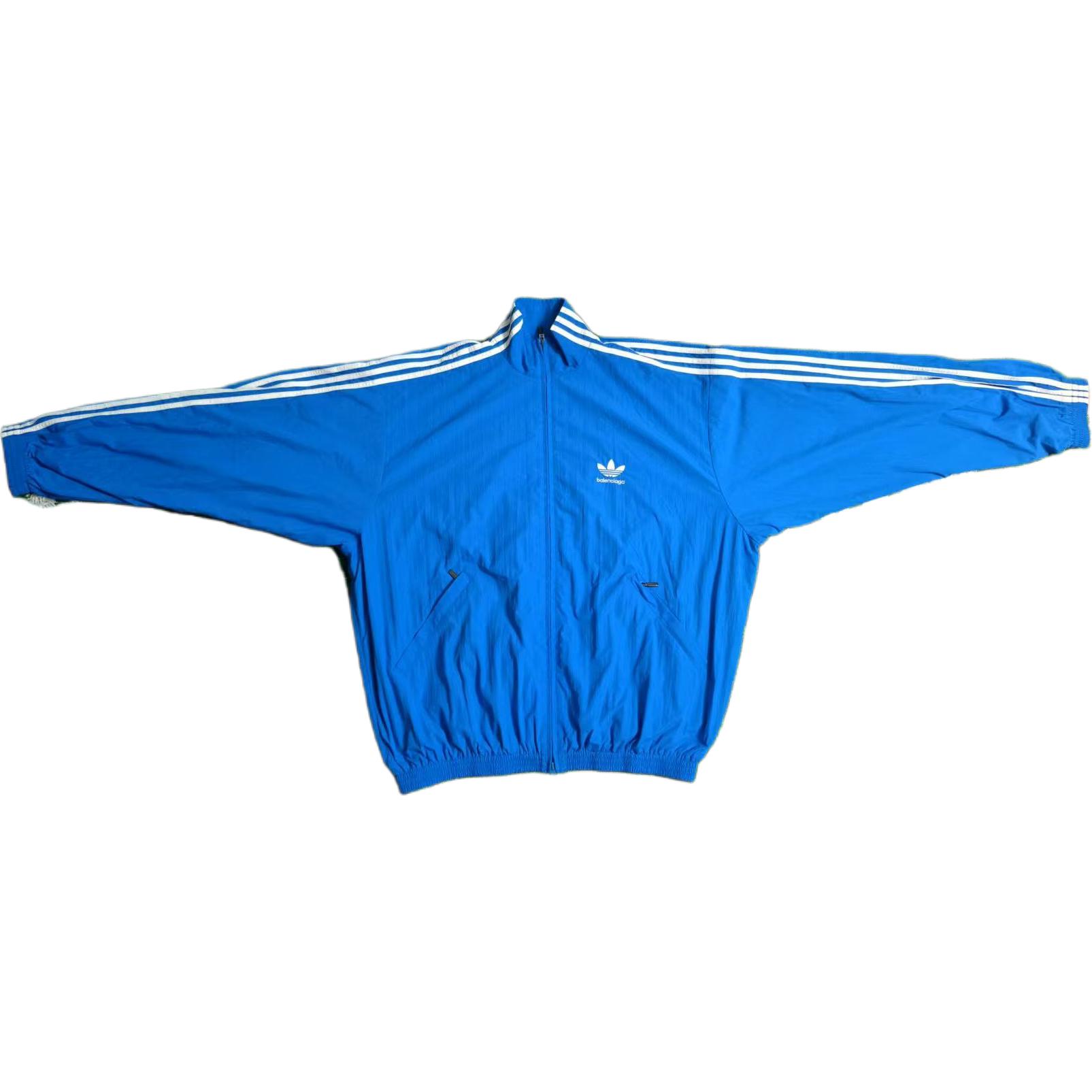 Order 巴黎世家 x 阿迪达斯 标志印花条纹运动夹克. 712280TNO244003