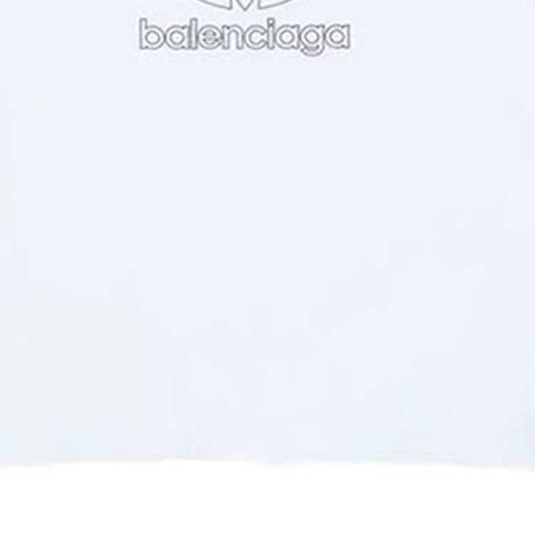 Balenciaga Adidas  White Logo Print Relaxed Fit Crewneck T-Shirt 723976TNVN89040 圖 7