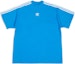 Order Camiseta Balenciaga x Adidas FW22 Azul Logo 3 Rayas Corte Holgado. 739101TNVA64026