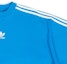 Sizing Camiseta Balenciaga x Adidas FW22 Azul Logo 3 Rayas Corte Holgado. 739101TNVA64026