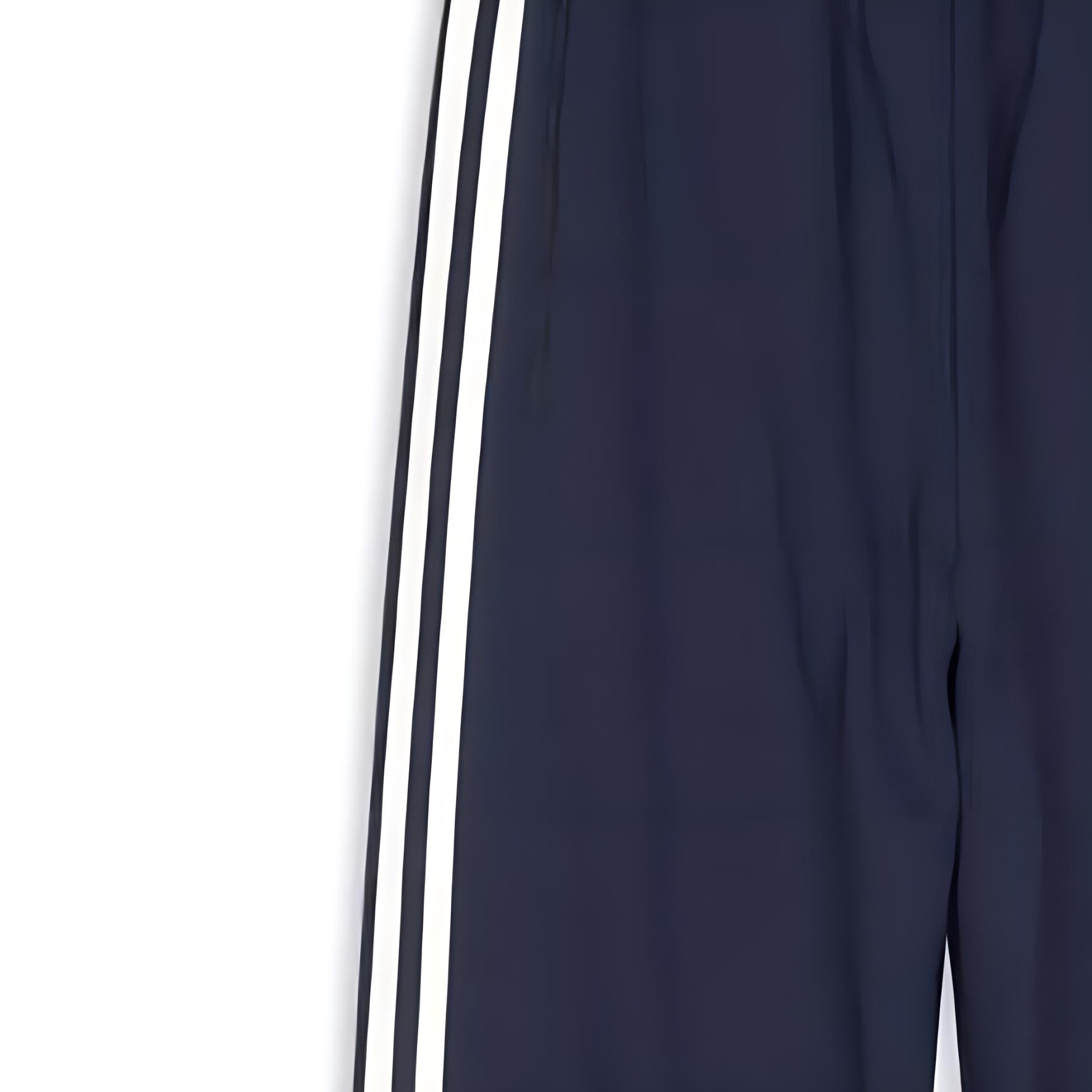 Purchase Balenciaga x Adidas FW22 海軍藍條紋運動褲 - 寬鬆版型運動長褲 724115TMV158065