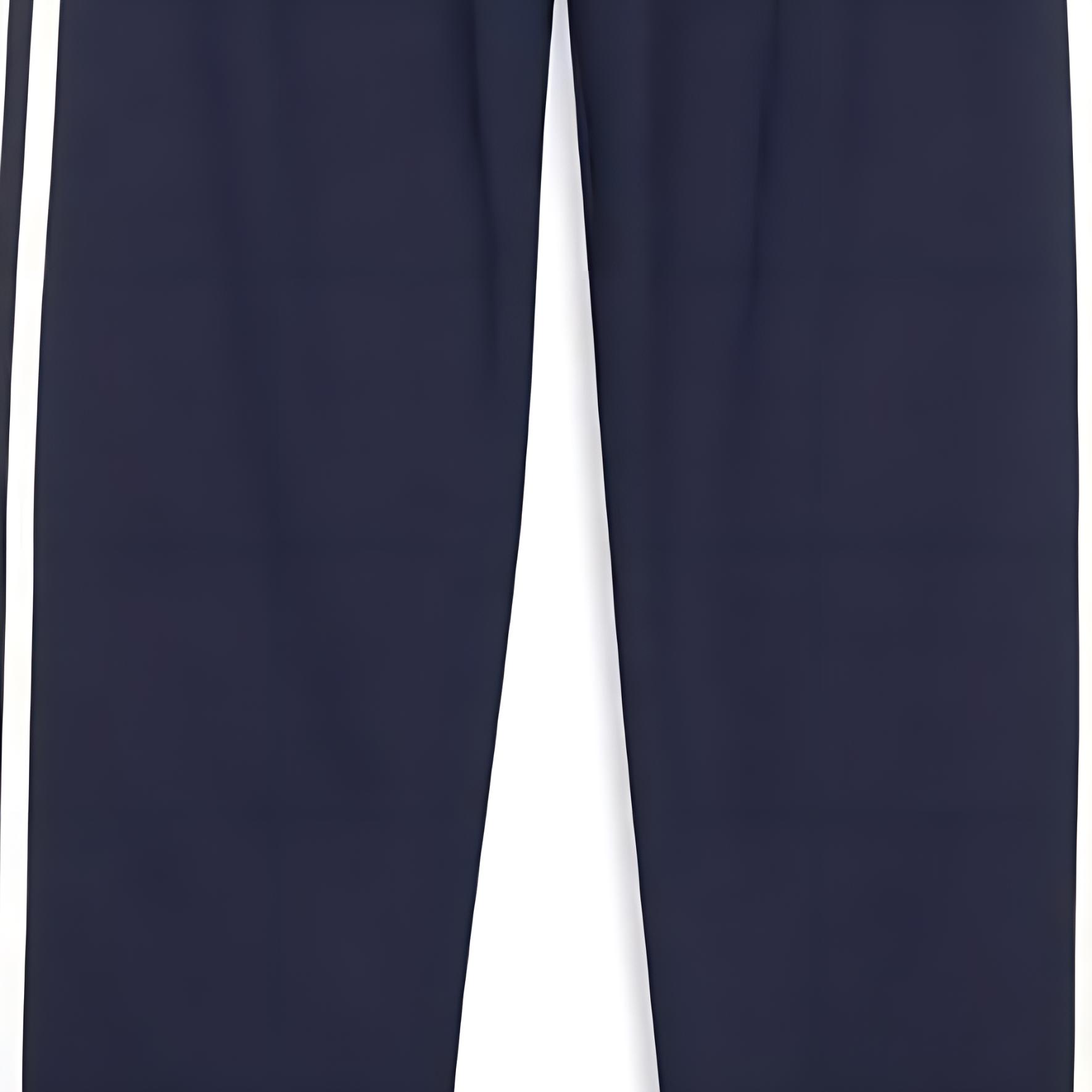 Sizing Balenciaga x Adidas FW22 海軍藍條紋運動褲 - 寬鬆版型運動長褲 724115TMV158065