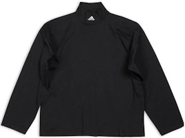 Balenciaga x adidas FW22 Black Logo Print Turtleneck Long Sleeve Tee 724591TNVP81070 Balenciaga x adidas FW22 Black Logo Print Turtleneck Long Sleeve Tee 724591TNVP81070