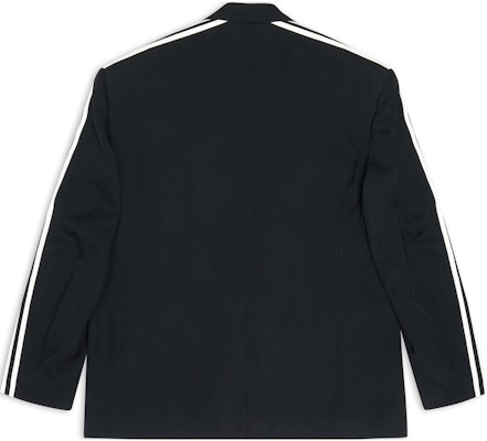 Balenciaga x Adidas FW22 Jaket Blazer Hitam Kolaborasi. 725143TIO481000 Lookbook Balenciaga x Adidas FW22 Jaket Blazer Hitam Kolaborasi. 725143TIO481000