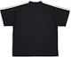 Lookbook Balenciaga x adidas FW22 Logo Print Black Oversized T-Shirt. 739101TNVA68482