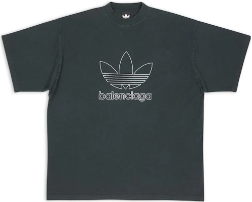 Camiseta Unisex Balenciaga x Adidas FW22 Logo Verde Oscuro Ajuste Suelto. 723976TNVN83775 Buy Camiseta Unisex Balenciaga x Adidas FW22 Logo Verde Oscuro Ajuste Suelto. 723976TNVN83775
