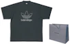 Shop Camiseta Unisex Balenciaga x Adidas FW22 Logo Verde Oscuro Ajuste Suelto. 723976TNVN83775