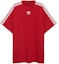 Buy 巴黎世家 x 阿迪达斯 FW22 红色三条纹Logo印花宽松版男士T恤 739101TNVA66542