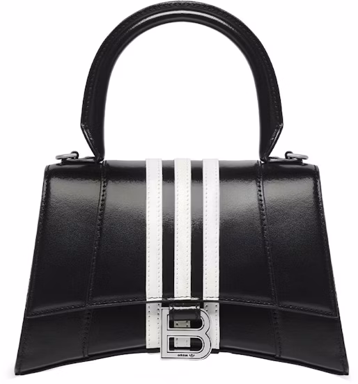 balenciaga-x-adidas-hourglass-small-handbag-black