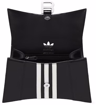 Balenciaga x adidas Hourglass Small Handbag Black Order Balenciaga x adidas Hourglass Small Handbag Black