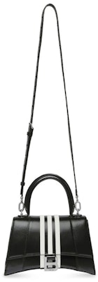 Balenciaga x adidas Hourglass Small Handbag Black Lookbook Balenciaga x adidas Hourglass Small Handbag Black