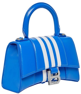 Balenciaga x adidas Hourglass XS Box Handbag Blue Order Balenciaga x adidas Hourglass XS Box Handbag Blue