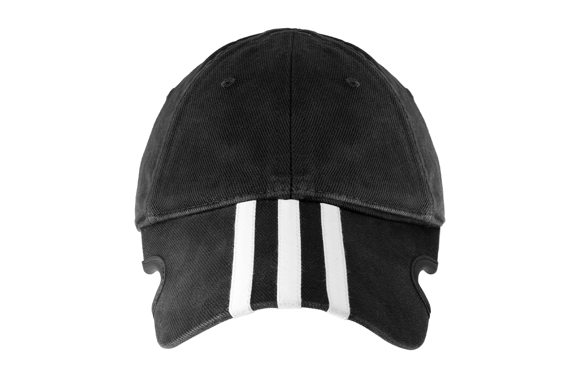 Lookbook Gorra de Béisbol Unisex Negra Balenciaga x adidas con Logo de Algodón. 712160410B21077