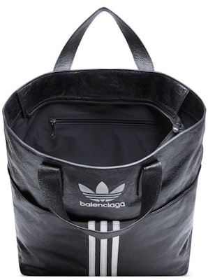 Balenciaga x adidas North-South Tote Bag Black Lookbook Balenciaga x adidas North-South Tote Bag Black