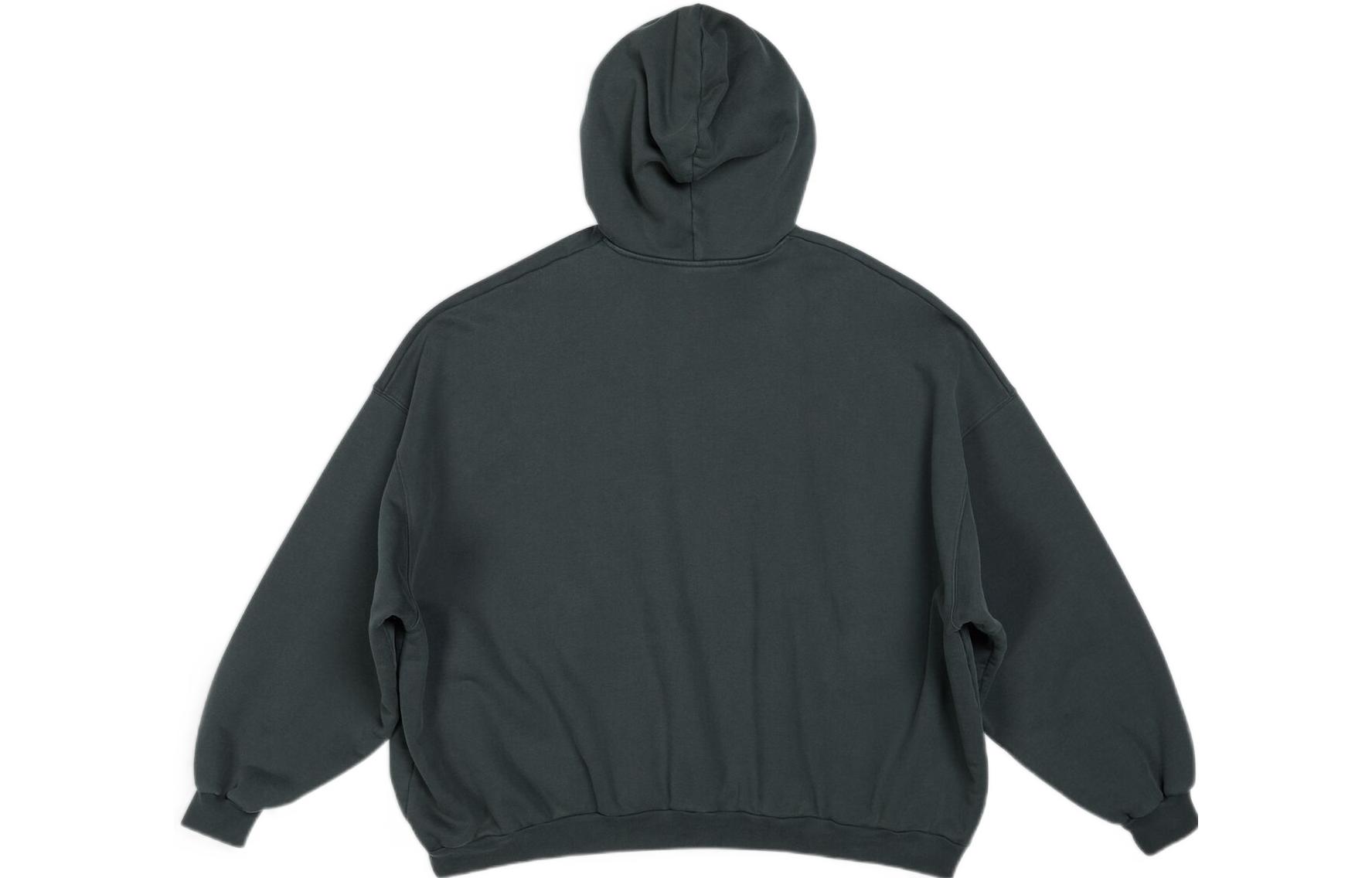 Balenciaga Adidas Originals Collab Unisex Logo Hoodie in Dark Green. 712396TNVA93775 圖 3