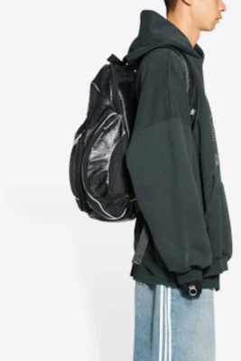 Balenciaga x Adidas Originals 聯名款深綠色男女Logo連帽衫 712396TNVA93775 Purchase Balenciaga x Adidas Originals 聯名款深綠色男女Logo連帽衫 712396TNVA93775