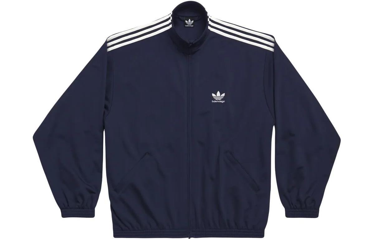 Balenciaga Adidas Originals Logo Print Stripe Track Jacket - Loose Fit 712280TMV158065 圖 2
