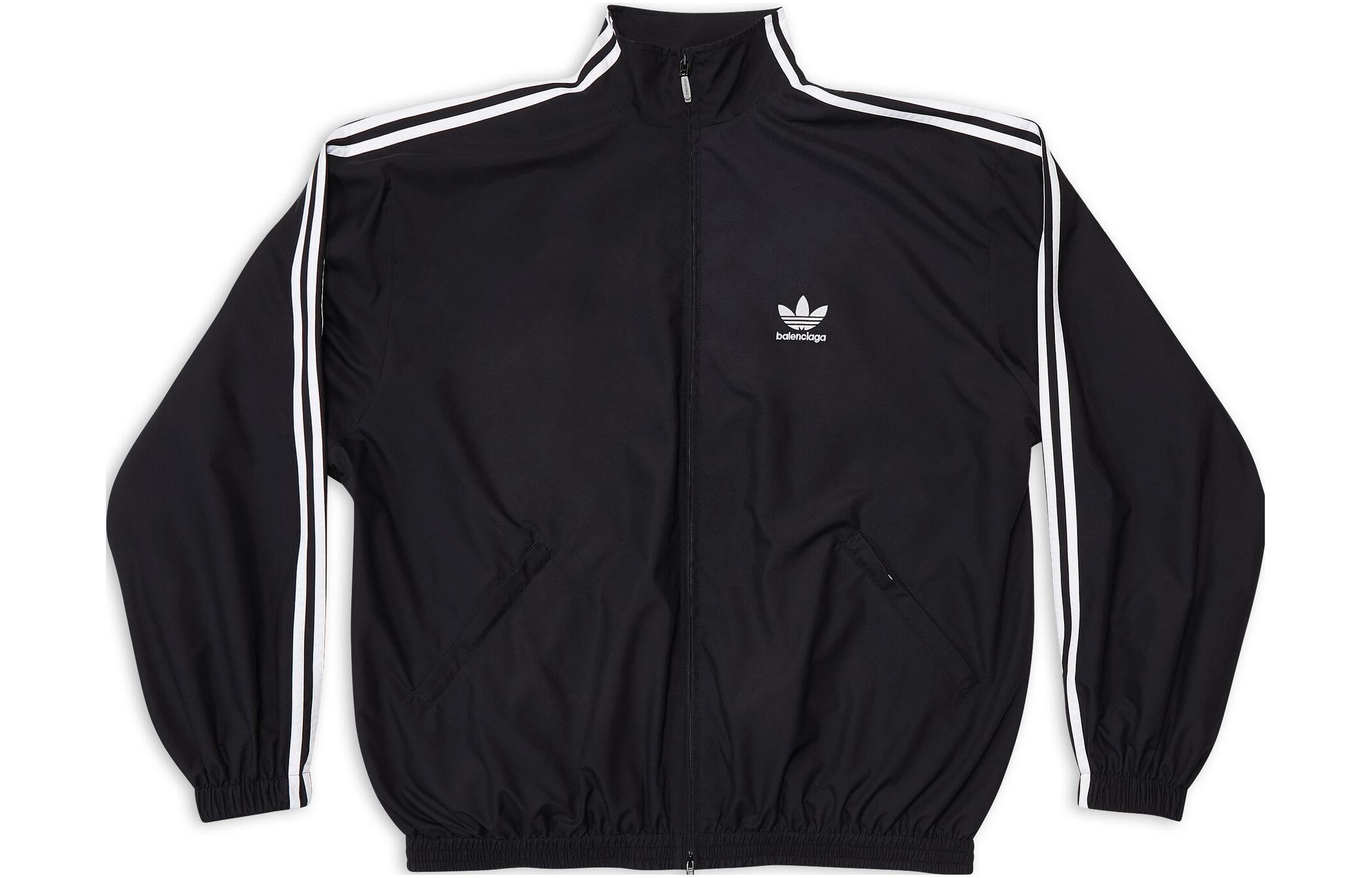 Balenciaga Adidas Originals Logo Print Stripe Track Jacket - Loose Fit 712280TMV158065 圖 7
