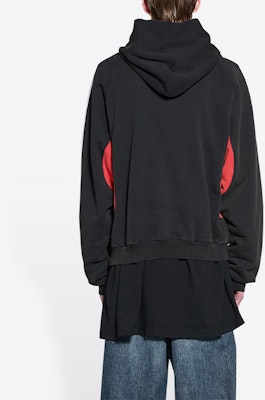 Balenciaga x Adidas Originals 標誌印花條紋連帽衫 黑色. 712395TNVA81003 Purchase Balenciaga x Adidas Originals 標誌印花條紋連帽衫 黑色. 712395TNVA81003