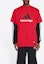 Shop Camiseta Roja Balenciaga x Adidas Originals Logo Retro para Hombre Ajuste Holgado. 712398TNVA66278
