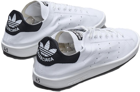バレンシアガ×アディダス スタンスミス 白黒 IF0373 Lookbook バレンシアガ×アディダス スタンスミス 白黒 IF0373