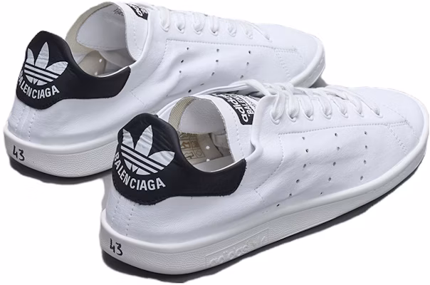 Balenciaga x adidas Stan Smith Core White Black IF0373 Lookbook Balenciaga x adidas Stan Smith Core White Black IF0373