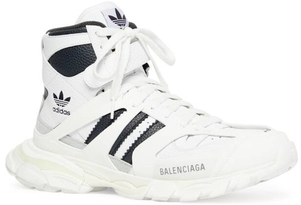 巴黎世家 x 阿迪达斯 Originals Track Forum 运动鞋 '白黑' 712828W3CZ19018 Lookbook 巴黎世家 x 阿迪达斯 Originals Track Forum 运动鞋 '白黑' 712828W3CZ19018