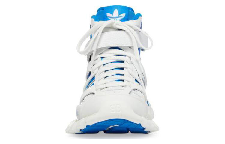Shop バレンシアガ×アディダス トラック フォーラム 白青 712828W3CZ19040