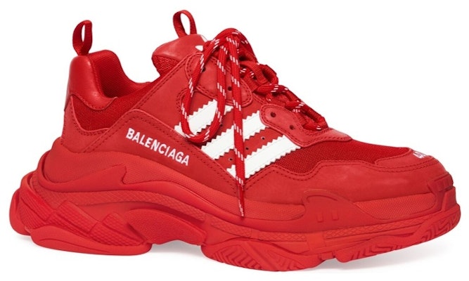 Balenciaga Triple S x Adidas 'Merah' 712821W2ZB26090 Lookbook Balenciaga Triple S x Adidas 'Merah' 712821W2ZB26090