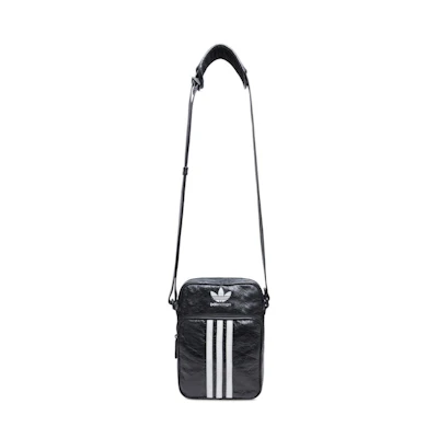 Balenciaga x adidas Small Crossbody Messenger Bag Black/White