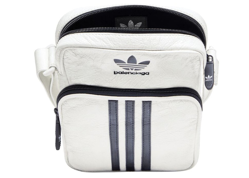 Lookbook Tas Selempang Kecil Balenciaga x adidas Putih/Hitam