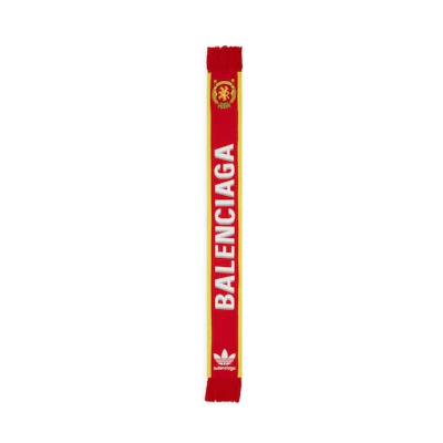 Balenciaga x adidas Soccer Scarf Red/White