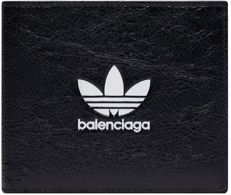 Balenciaga x adidas Square Folded Wallet Black Buy Balenciaga x adidas Square Folded Wallet Black