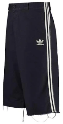 Balenciaga x adidas SS23 Navy Logo Print Loose-Fit Shorts. 725587TNP048065 Shop Balenciaga x adidas SS23 Navy Logo Print Loose-Fit Shorts. 725587TNP048065