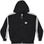 Buy Balenciaga x adidas SS23 黑色側條紋LOGO拉鍊連帽外套 寬鬆版型 男女適穿 723754TNVN28482