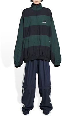巴黎世家x阿迪达斯SS23双面刺绣条纹夹克黑色男女款 725294TNO793230 Details for 巴黎世家x阿迪达斯SS23双面刺绣条纹夹克黑色男女款 725294TNO793230