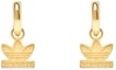 Buy Balenciaga x adidas Trefoil Earrings Gold