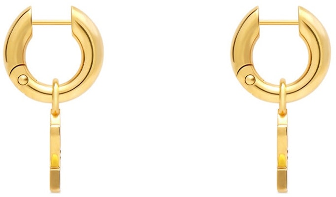 Balenciaga x adidas Trefoil Earrings Gold Order Balenciaga x adidas Trefoil Earrings Gold