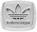 Order Balenciaga x adidas Trefoil Signet Ring Silver