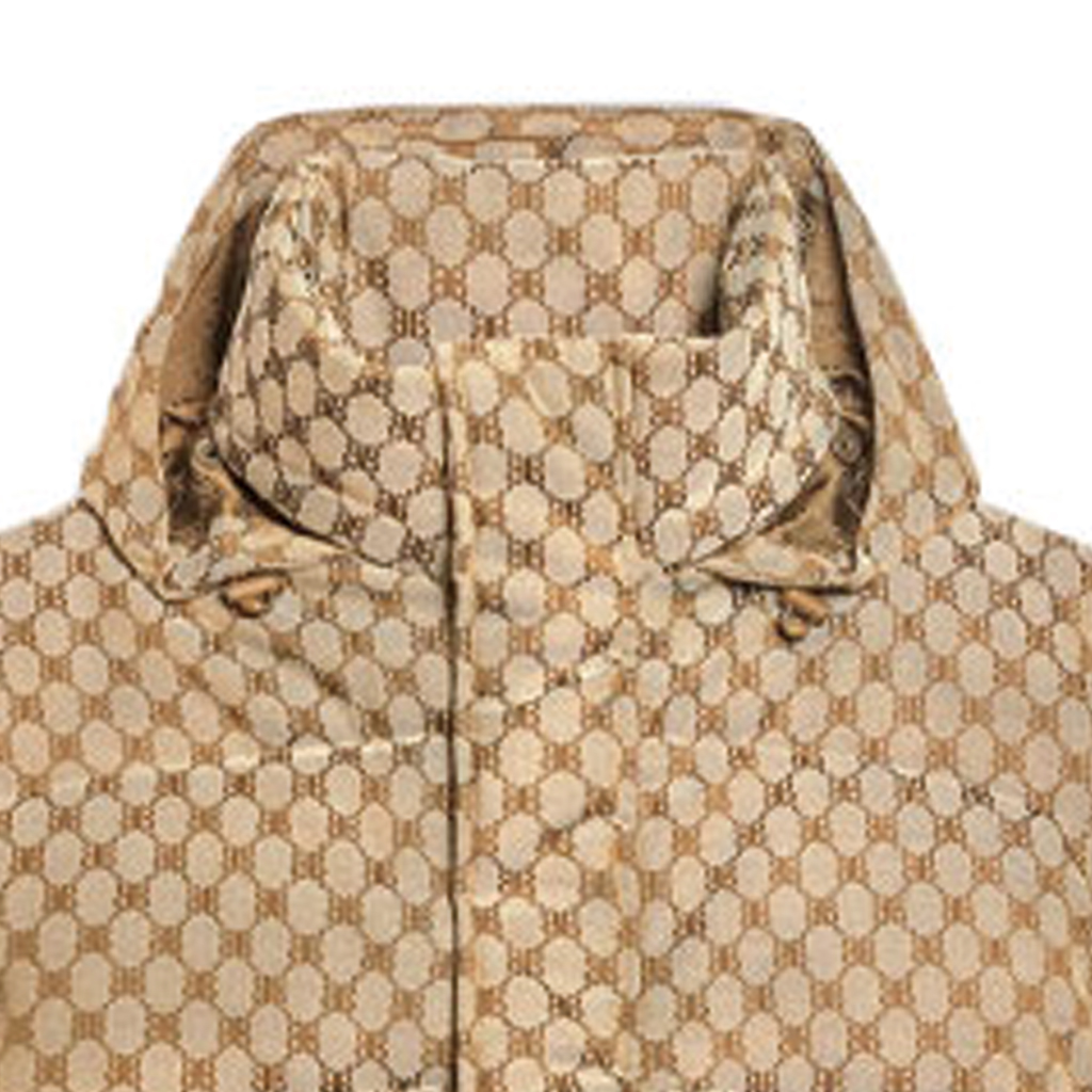 Balenciaga Gucci Hacker Series BB Monogram Hooded Vest Beige Unisex. 681884TLO539585 圖 7